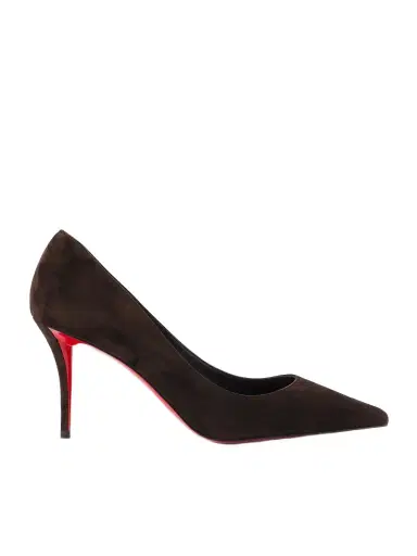 Christian Louboutin Miss Z 80 Suede Pumps | Thumbnail 1