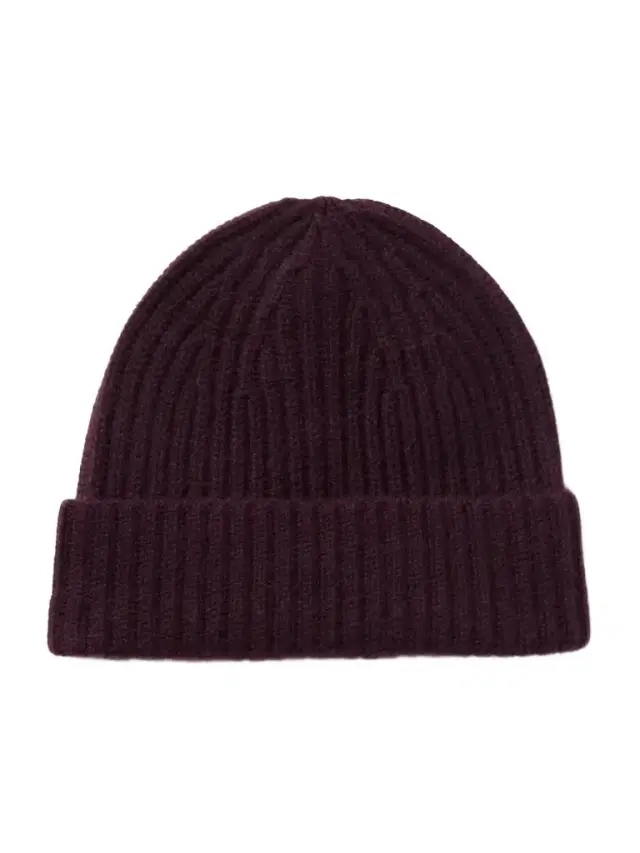 Martigny Ribbed Cashmere Beanie