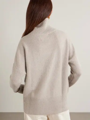 Lisa Yang Heidi Cashmere Turtleneck Sweater | Thumbnail 4 Lisa Yang Heidi Cashmere Turtleneck Sweater | Thumbnail 4