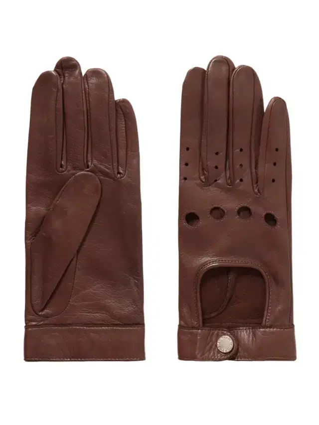 Rose Leather Gloves