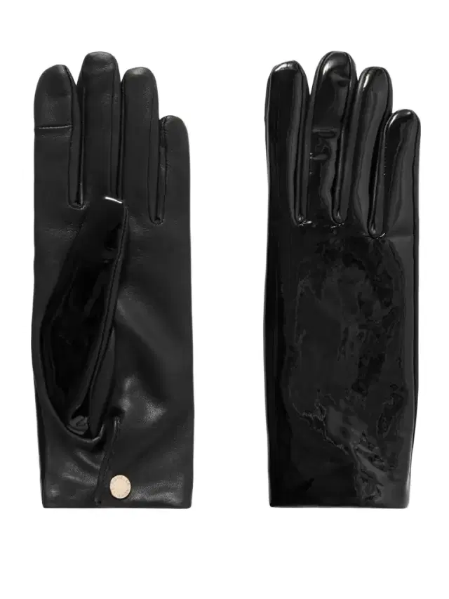 Funky Matte And Patent-leather Gloves