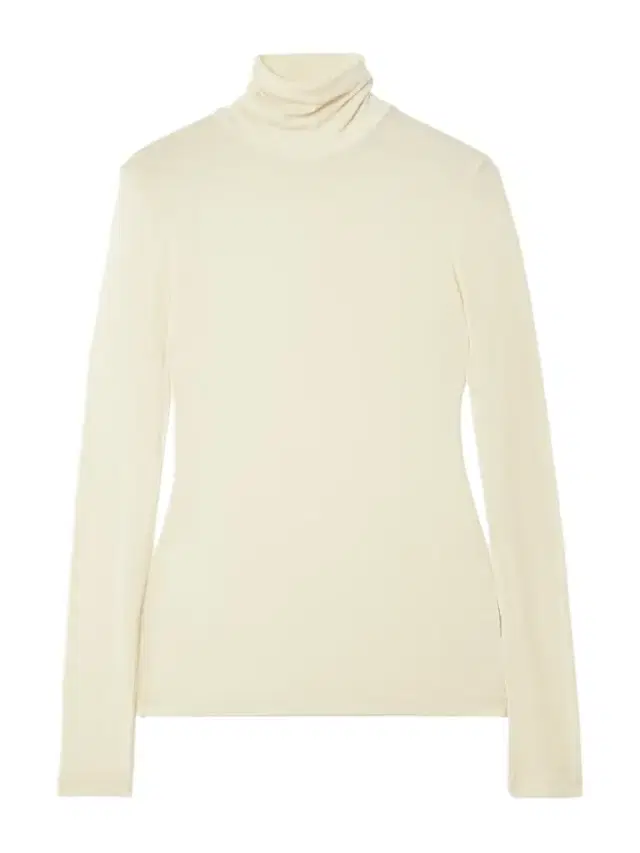 Pascale Stretch-lyocell Turtleneck Top
