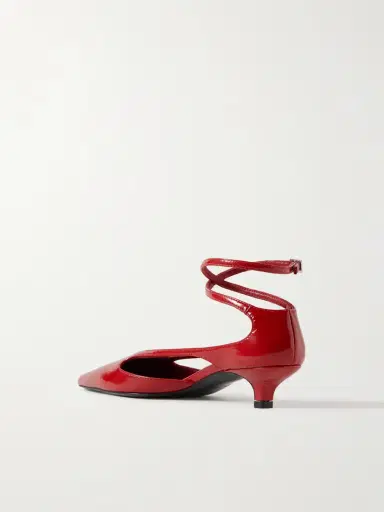 TOTEME Cutout Patent-leather Pumps | Thumbnail 3 TOTEME Cutout Patent-leather Pumps | Thumbnail 3