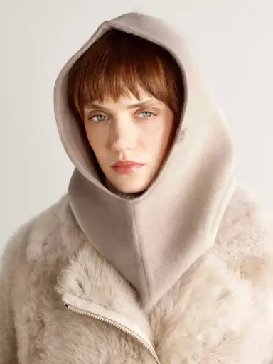 Brunello Cucinelli Wool And Cashmere-blend Snood | Thumbnail 2 Brunello Cucinelli Wool And Cashmere-blend Snood | Thumbnail 2