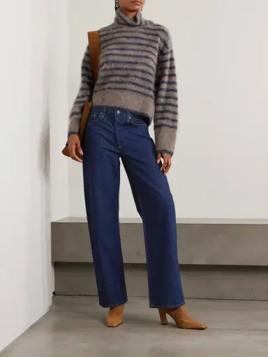 AGOLDE Arc Long High-rise Wide-leg Jeans | Thumbnail 2