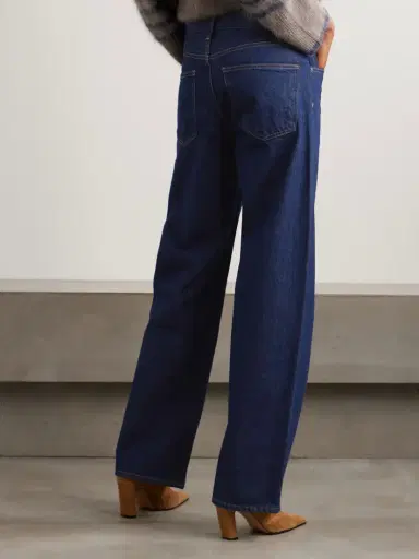 AGOLDE Arc Long High-rise Wide-leg Jeans | Thumbnail 4