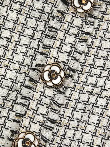 Lilly Pulitzer Women's Brenda Houndstooth Bouclé Sheath Dress - Coconut Lurex Houndstooth - Size 16 | Thumbnail 6 Lilly Pulitzer Women's Brenda Houndstooth Bouclé Sheath Dress - Coconut Lurex Houndstooth - Size 16 | Thumbnail 6