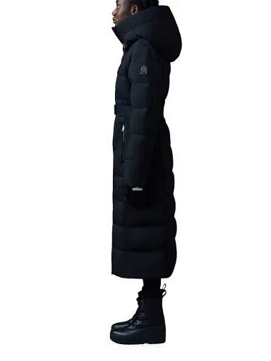 Mackage Women's Shyla Two-In-One Down Longline Coat - Black - Size XS | Thumbnail 3