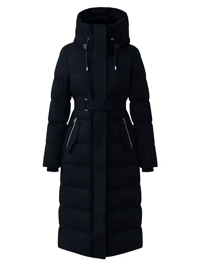 Mackage Women's Shyla Two-In-One Down Longline Coat - Black