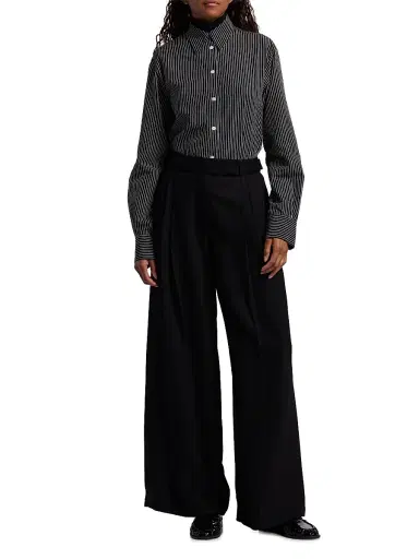 Proenza Schouler Women's Lynsey Striped Shirt | Thumbnail 2 Proenza Schouler Women's Lynsey Striped Shirt | Thumbnail 2