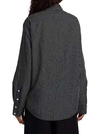Proenza Schouler Women's Lynsey Striped Shirt | Thumbnail 5 Proenza Schouler Women's Lynsey Striped Shirt | Thumbnail 5