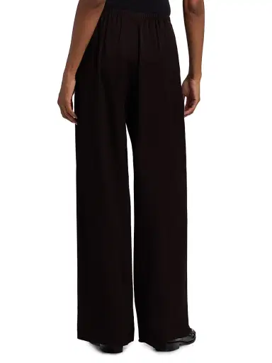 Proenza Schouler White Label Women's Meadow Twill Pants - Chocolate - Size 14 | Thumbnail 5 Proenza Schouler White Label Women's Meadow Twill Pants - Chocolate - Size 14 | Thumbnail 5