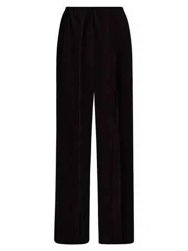 Proenza Schouler White Label Women's Meadow Twill Pants - Chocolate - Size 14 | Thumbnail 1 Proenza Schouler White Label Women's Meadow Twill Pants - Chocolate - Size 14 | Thumbnail 1