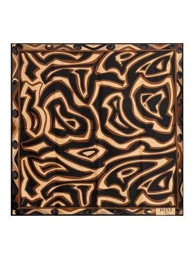 PUCCI Women's Passepartout Silk Twill Foulard Scarf | Thumbnail 2 PUCCI Women's Passepartout Silk Twill Foulard Scarf | Thumbnail 2