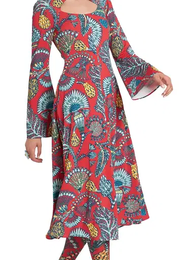 La DoubleJ Women's Farfalla Dress - Red Blue - Size Small | Thumbnail 4 La DoubleJ Women's Farfalla Dress - Red Blue - Size Small | Thumbnail 4