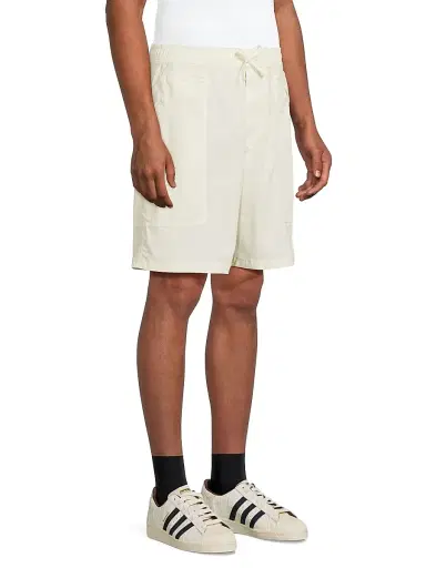 Stone Island Men's Stretch-Cotton Drawstring Shorts | Thumbnail 4