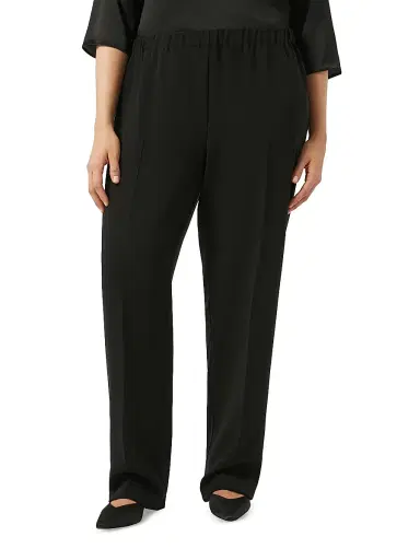 Marina Rinaldi Women's Straight Fit Cady Trousers - Midnightblue | Thumbnail 7 Marina Rinaldi Women's Straight Fit Cady Trousers - Midnightblue | Thumbnail 7
