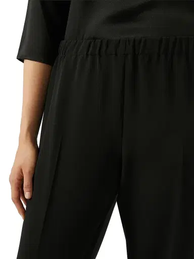 Marina Rinaldi Women's Straight Fit Cady Trousers - Midnightblue | Thumbnail 9 Marina Rinaldi Women's Straight Fit Cady Trousers - Midnightblue | Thumbnail 9