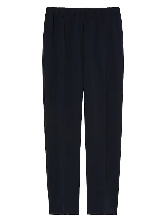 Women's Straight Fit Cady Trousers - Midnightblue