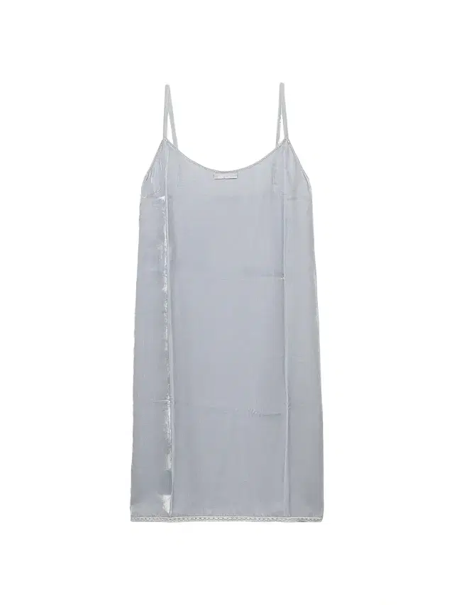 Women's Velvet Slip Dress - Blue