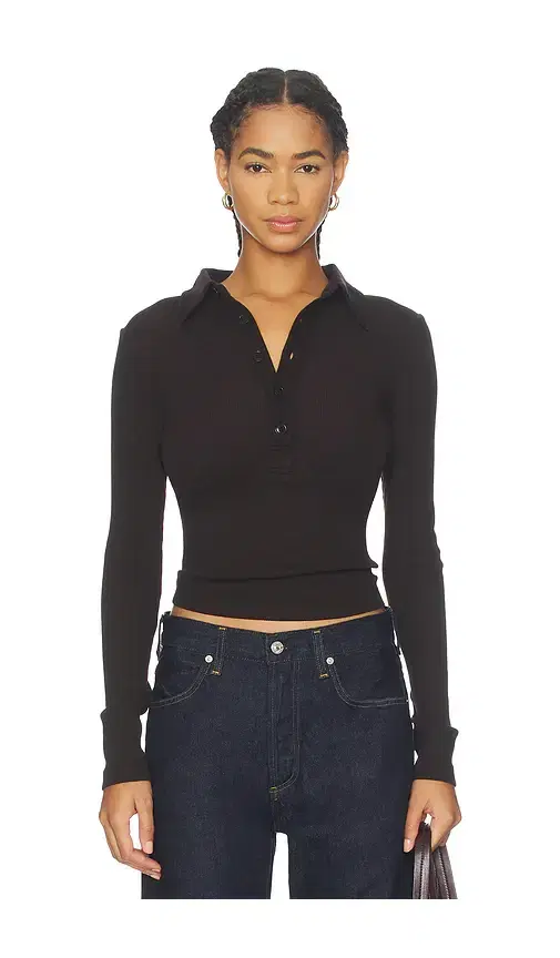Long Sleeve 60's Polo