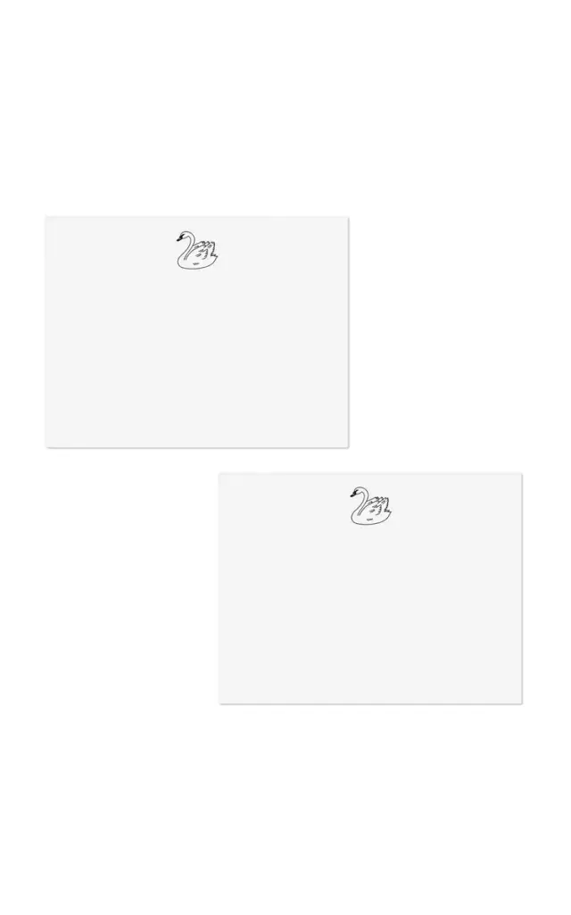 Dear Annabelle Swans Place Cards Set - Multi