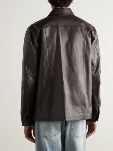 Our Legacy Welding Leather Shirt - Men | Thumbnail 3 Our Legacy Welding Leather Shirt - Men | Thumbnail 3