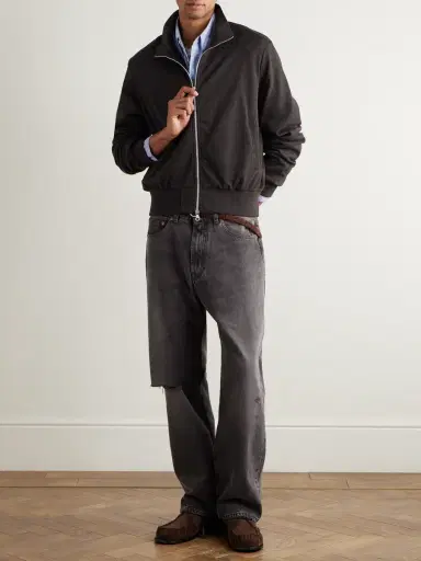 Our Legacy Mob Cotton-Blend Track Jacket - Men | Thumbnail 2 Our Legacy Mob Cotton-Blend Track Jacket - Men | Thumbnail 2