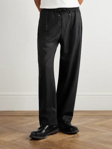 A Kind Of Guise Samurai Wide-Leg Virgin Wool Trousers - Men | Thumbnail 3 A Kind Of Guise Samurai Wide-Leg Virgin Wool Trousers - Men | Thumbnail 3