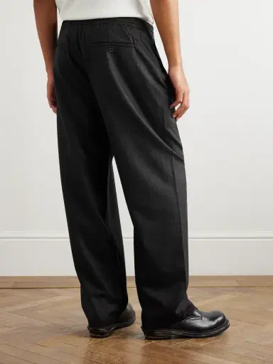 A Kind Of Guise Samurai Wide-Leg Virgin Wool Trousers - Men | Thumbnail 4 A Kind Of Guise Samurai Wide-Leg Virgin Wool Trousers - Men | Thumbnail 4