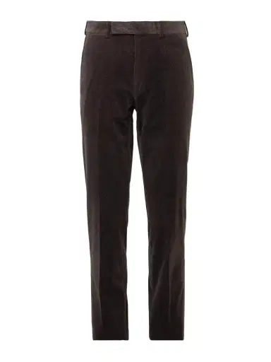 Zegna Slim-Fit Cotton-Blend Corduroy Trousers - Men | Thumbnail 1