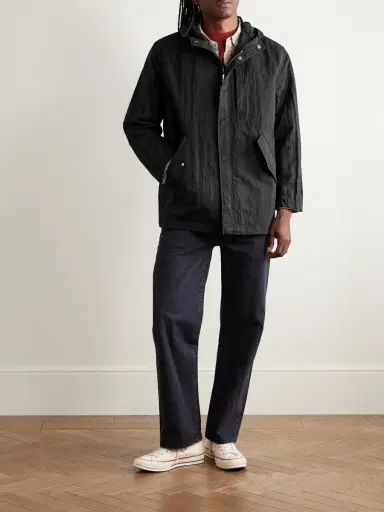 Corridor M59 Stone-Washed Cotton-Blend Shell Hooded Field Jacket - Men | Thumbnail 2 Corridor M59 Stone-Washed Cotton-Blend Shell Hooded Field Jacket - Men | Thumbnail 2