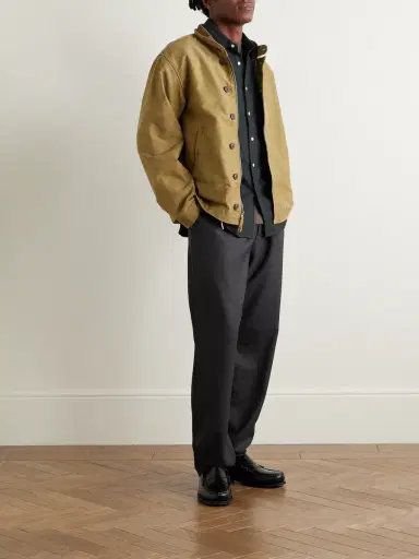 Portuguese Flannel Teca Brushed Cotton-Twill Shirt - Men | Thumbnail 2 Portuguese Flannel Teca Brushed Cotton-Twill Shirt - Men | Thumbnail 2