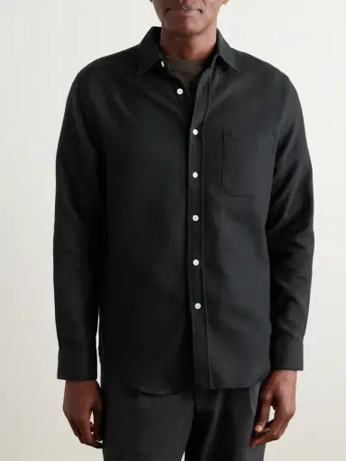 Portuguese Flannel Teca Brushed Cotton-Twill Shirt - Men | Thumbnail 3 Portuguese Flannel Teca Brushed Cotton-Twill Shirt - Men | Thumbnail 3
