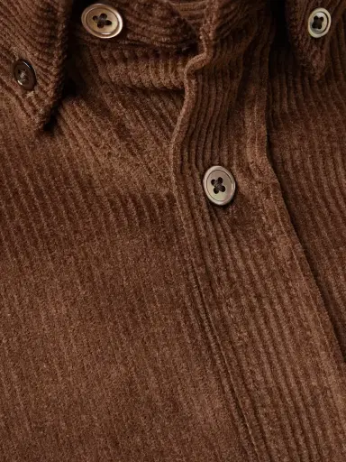 Portuguese Flannel Lobo 2.0 Button-Down Collar Cotton-Corduroy Shirt - Men | Thumbnail 4 Portuguese Flannel Lobo 2.0 Button-Down Collar Cotton-Corduroy Shirt - Men | Thumbnail 4