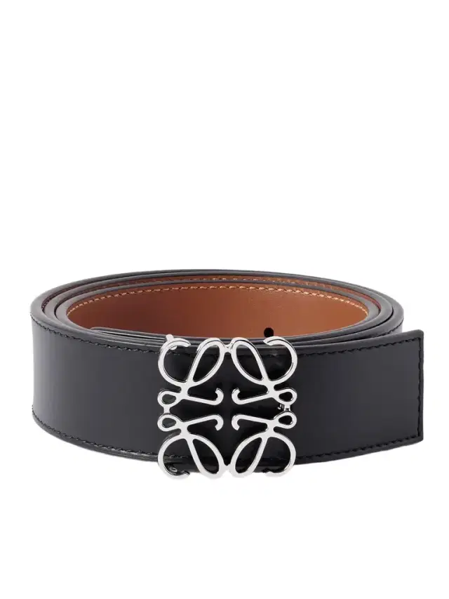 Loewe Anagram 3.5cm Reversible Leather Belt - Men