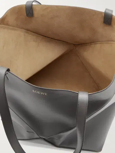 Loewe Puzzle Fold XL Panelled Leather Tote Bag - Men | Thumbnail 5