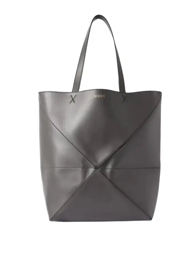 Loewe Puzzle Fold XL Panelled Leather Tote Bag - Men