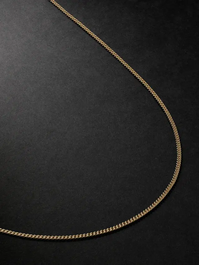 John Hardy 14-Karat Gold Curb Chain Necklace - Men