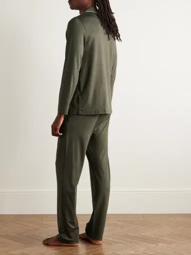Derek Rose Basel Stretch-Micro Modal Jersey Pyjama et - Men | Thumbnail 3 Derek Rose Basel Stretch-Micro Modal Jersey Pyjama et - Men | Thumbnail 3