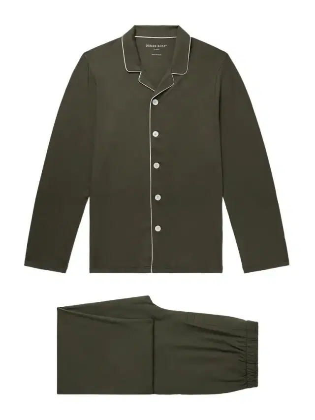 Basel Stretch-Micro Modal Jersey Pyjama et - Men