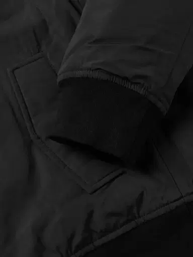 James Perse Padded Recycled-Twill Bomber Jacket - Men | Thumbnail 5 James Perse Padded Recycled-Twill Bomber Jacket - Men | Thumbnail 5