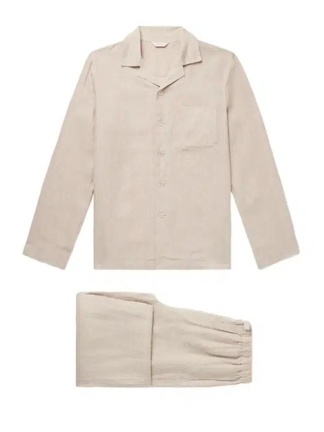 Sicily 1 Linen Pyjama Set - Men
