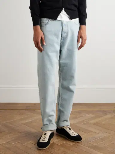Brunello Cucinelli Leather-Trimmed Suede Sneakers - Men | Thumbnail 2 Brunello Cucinelli Leather-Trimmed Suede Sneakers - Men | Thumbnail 2