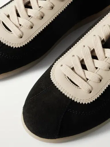 Brunello Cucinelli Leather-Trimmed Suede Sneakers - Men | Thumbnail 5 Brunello Cucinelli Leather-Trimmed Suede Sneakers - Men | Thumbnail 5