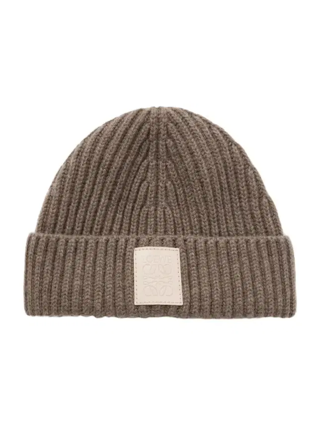 Logo-Appliquéd Ribbed Cashmere Beanie - Men