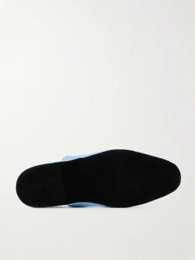 Charvet Suede Slippers - Men | Thumbnail 3
