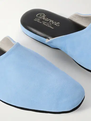 Charvet Suede Slippers - Men | Thumbnail 5