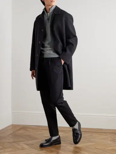 Canali Wool Half-Zip Sweater - Men | Thumbnail 2