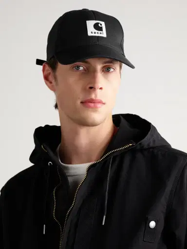 Sacai Carhartt WIP Logo-Appliquéd Cotton-Canvas Baseball Cap - Men | Thumbnail 2
